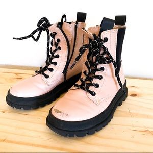 ZARA Lug Sole Ankle Boots